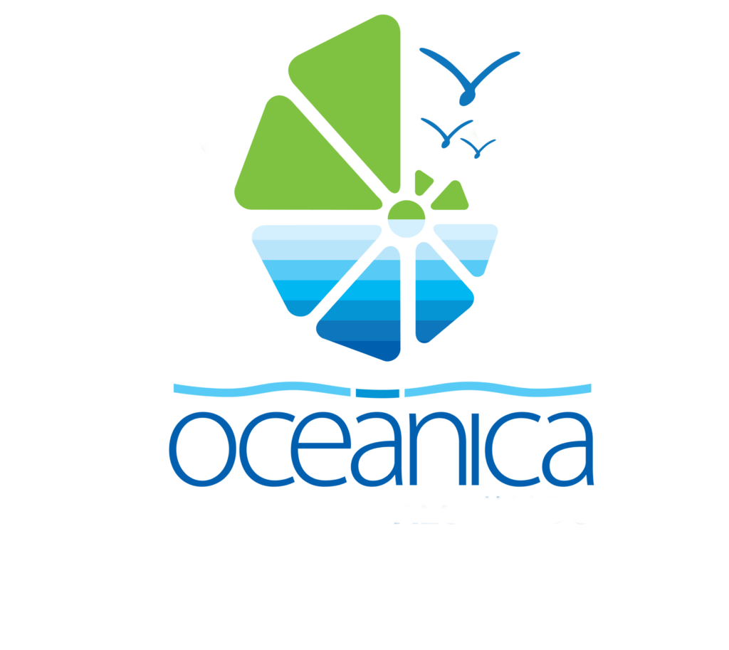 Logo oceanica vertical sin fondo